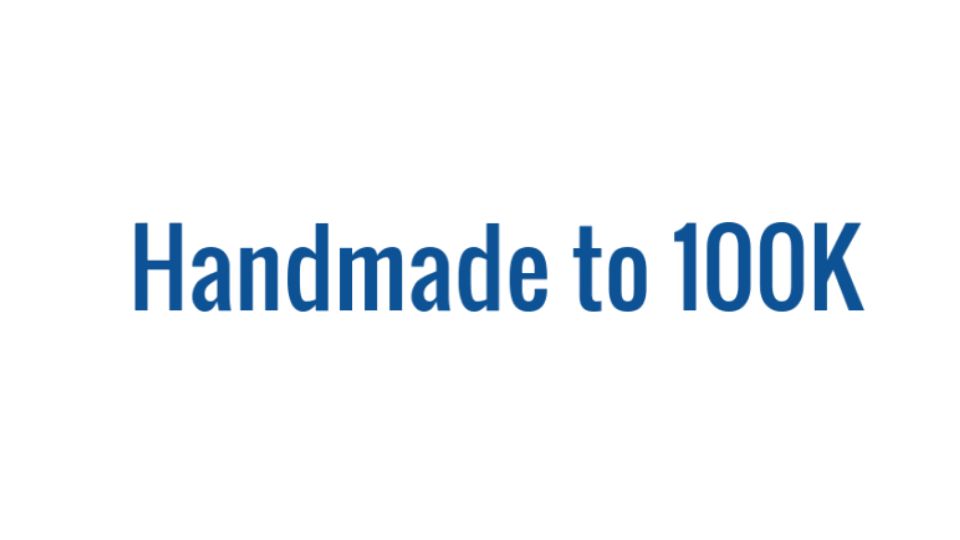 Handmade to 100K Logo