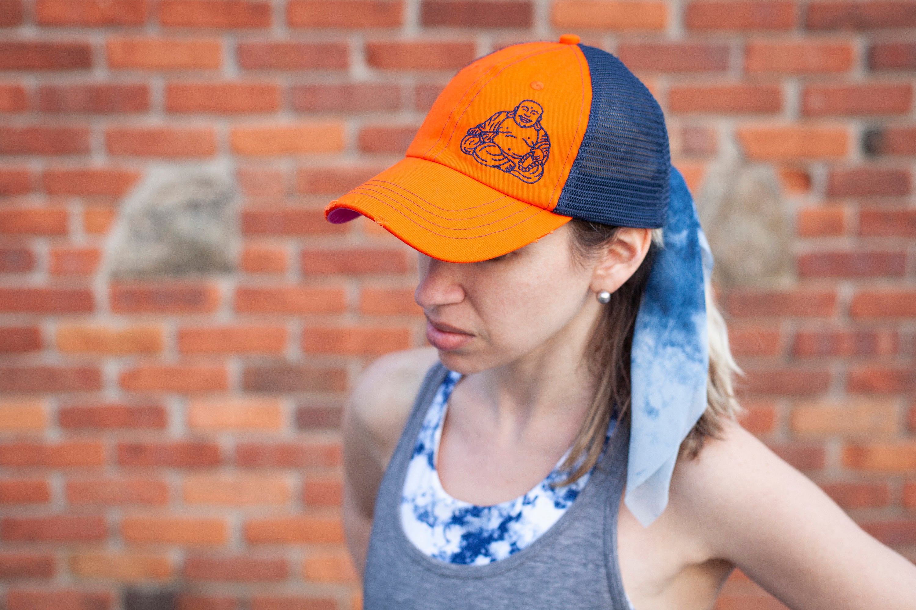 Women’s Hats, Women’s Trucker Hats, Trucker Hats, Hats, Adjustable Hats, Everyday Use, Comfortable, Buddha, Pattern, Tranquil, Outdoors, Yoga Lady's, Workout