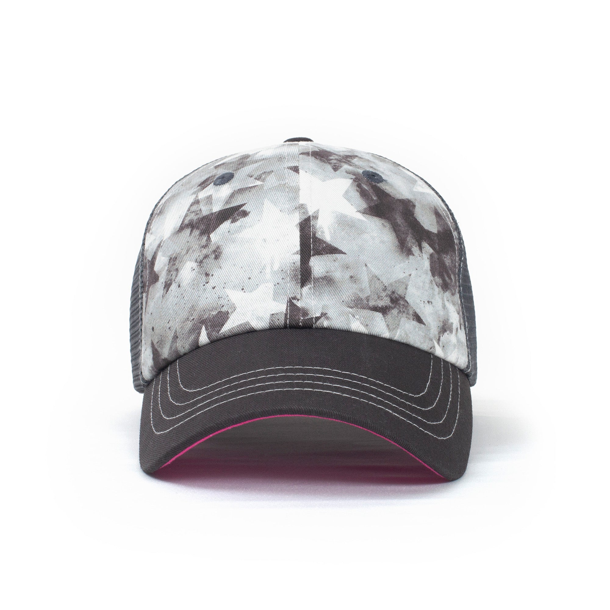 Women’s Hats, Women’s Trucker Hats, Trucker Hats, Hats, Adjustable Hats, Everyday Use, Comfortable, Graffiti, Stars, Pattern