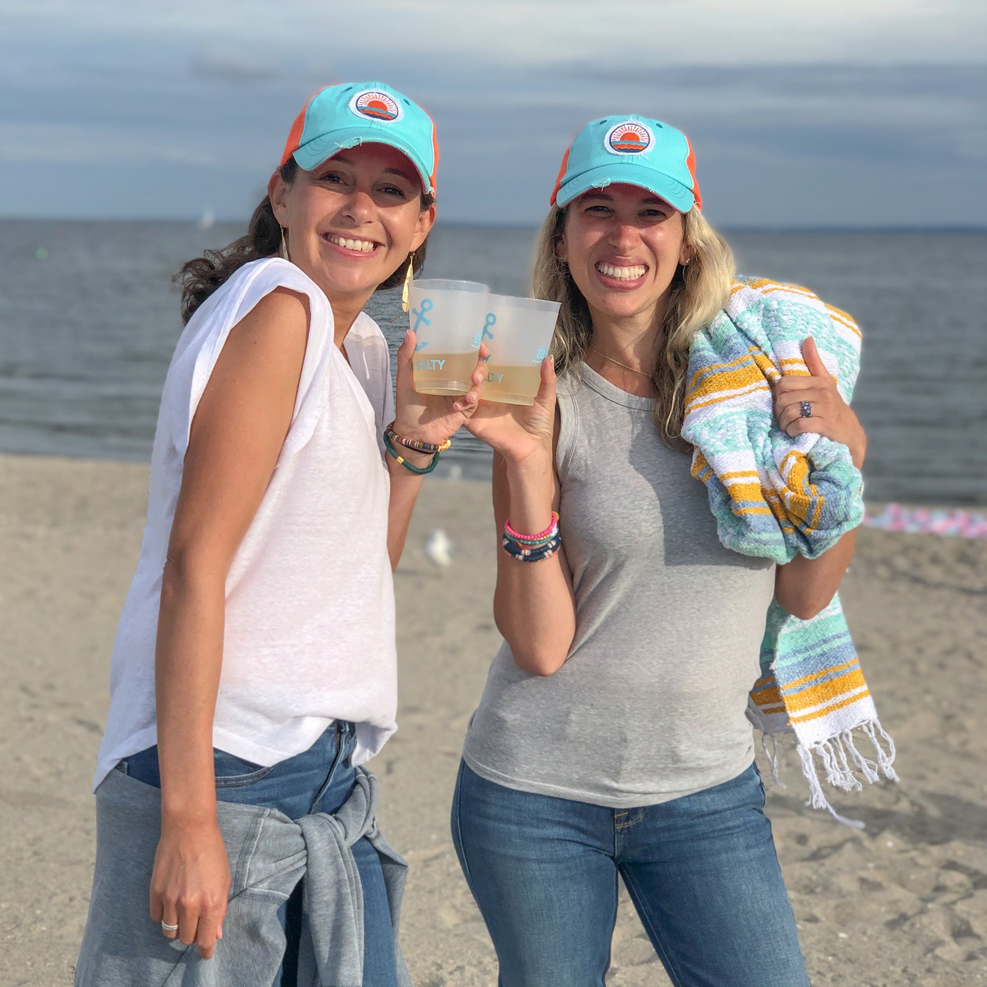 Women’s Hats, Women’s Trucker Hats, Trucker Hats, Hats, Adjustable Hats, Everyday Use, Comfortable, Sun and Waves, Salty, Pattern, Beach Days, Sunny Days