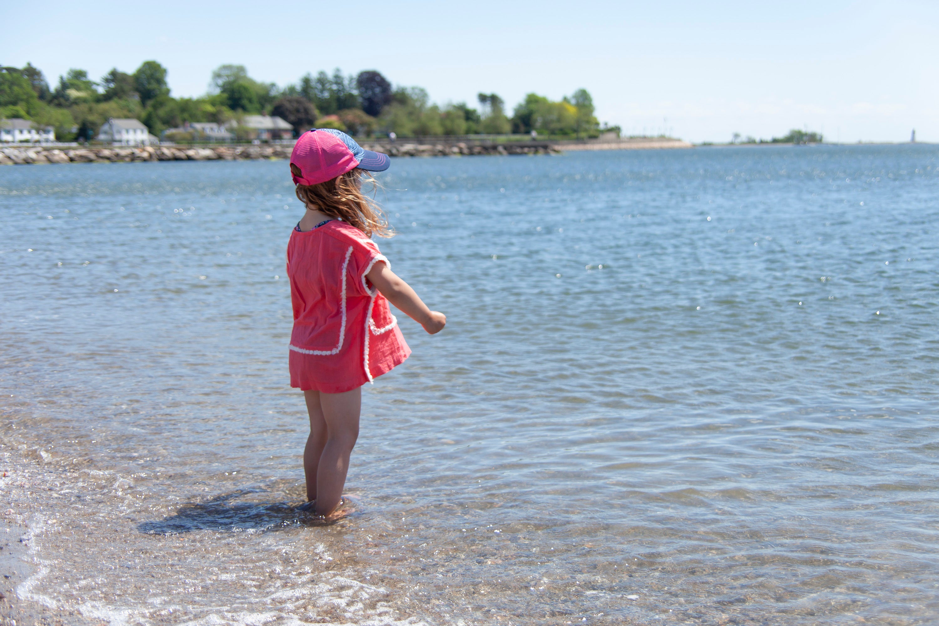 Kid’s Hats, Kid’s Trucker Hats, Trucker Hats, Hats, Adjustable Hats, Everyday Use, Comfortable, Palm Tree, Waves, Shady, Pattern, Family Outings, Matching Hats, Beach Days, Adventures Await