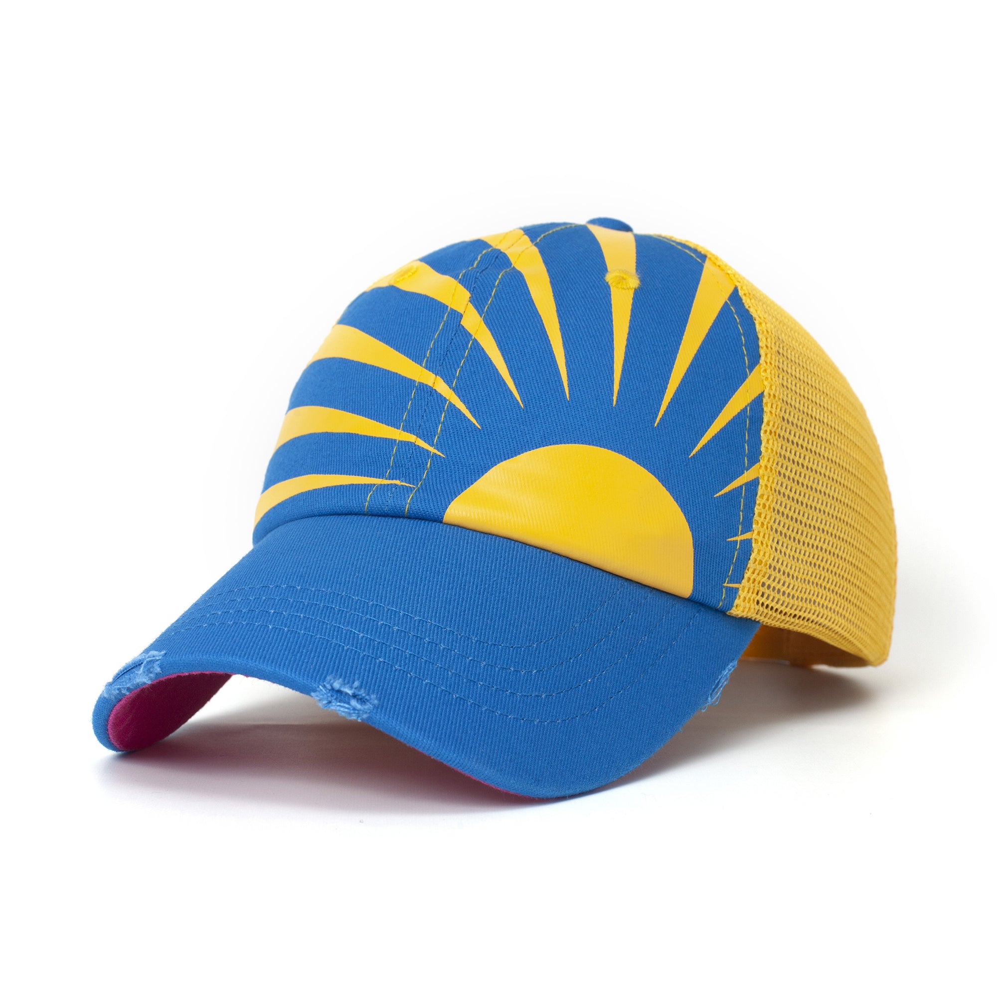 Kid’s Hats, Kid’s Trucker Hats, Trucker Hats, Hats, Adjustable Hats, Everyday Use, Comfortable, Sun Rays, Sunny Kid, Pattern