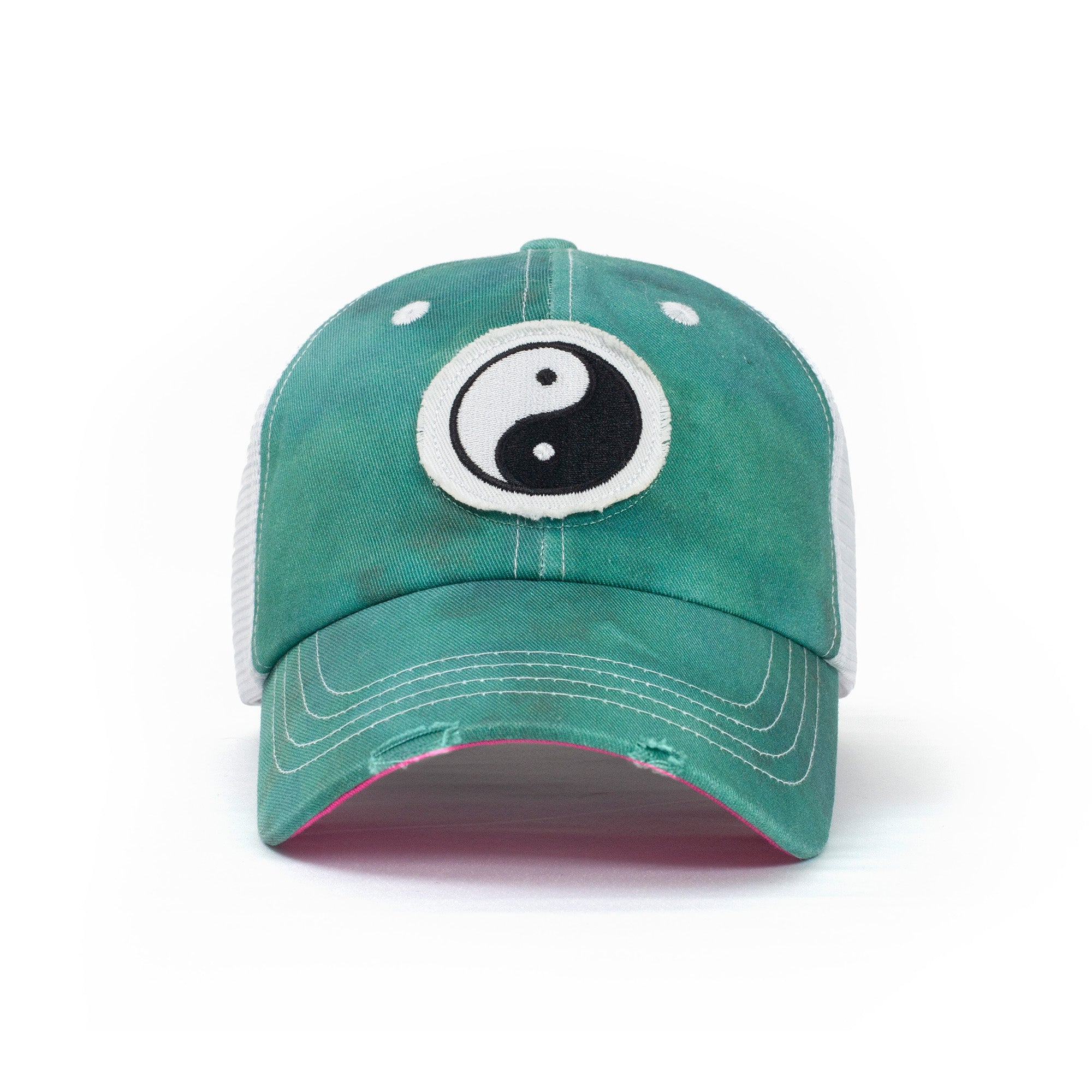 Women’s Hats, Women’s Trucker Hats, Trucker Hats, Hats, Adjustable Hats, Everyday Use, Comfortable, Yin-Yang, Zen, Pattern