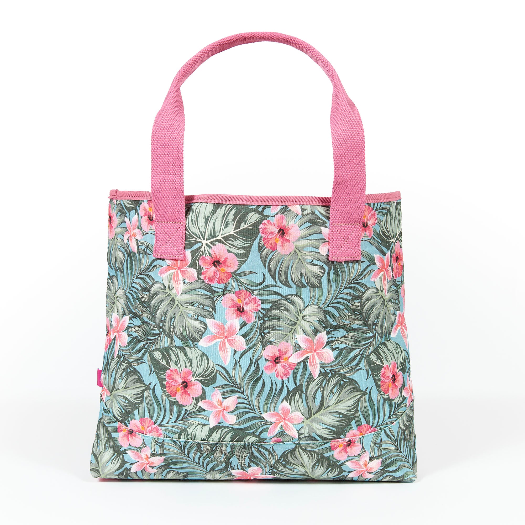 Hawaiian Lady Tote, Tote Bag, Bag, Canvas Carryall Bag, Carry On, Gym Bag, Pool Bag, Beach Bag, Over Night Bag, Everyday Bag, Daisy, 100% Cotton, Pattern