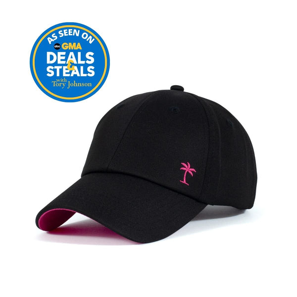 帽子 melt the lady logo cap black shady-lady-sport-hat-black-