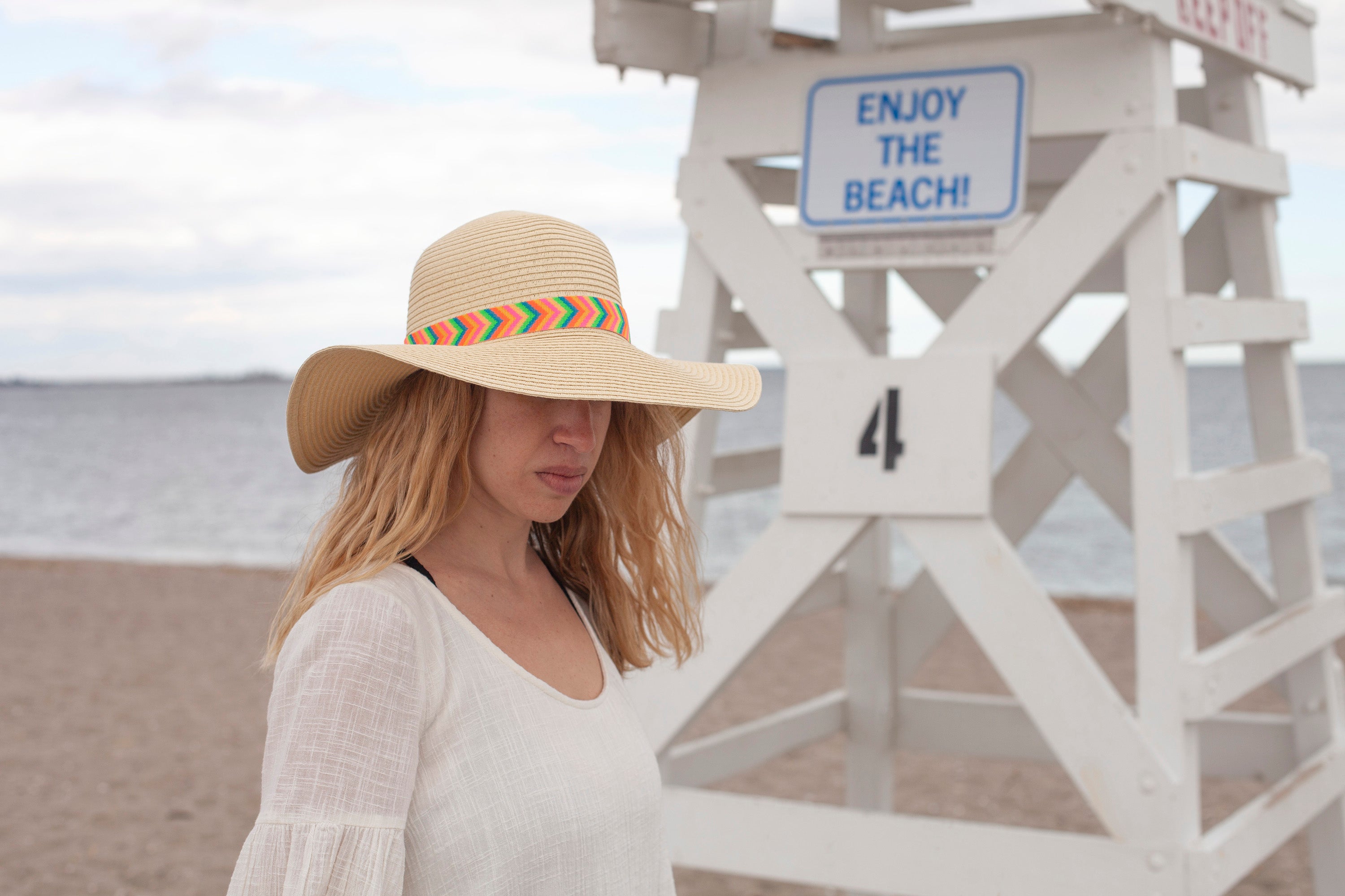 Neon Beach Sun Hat