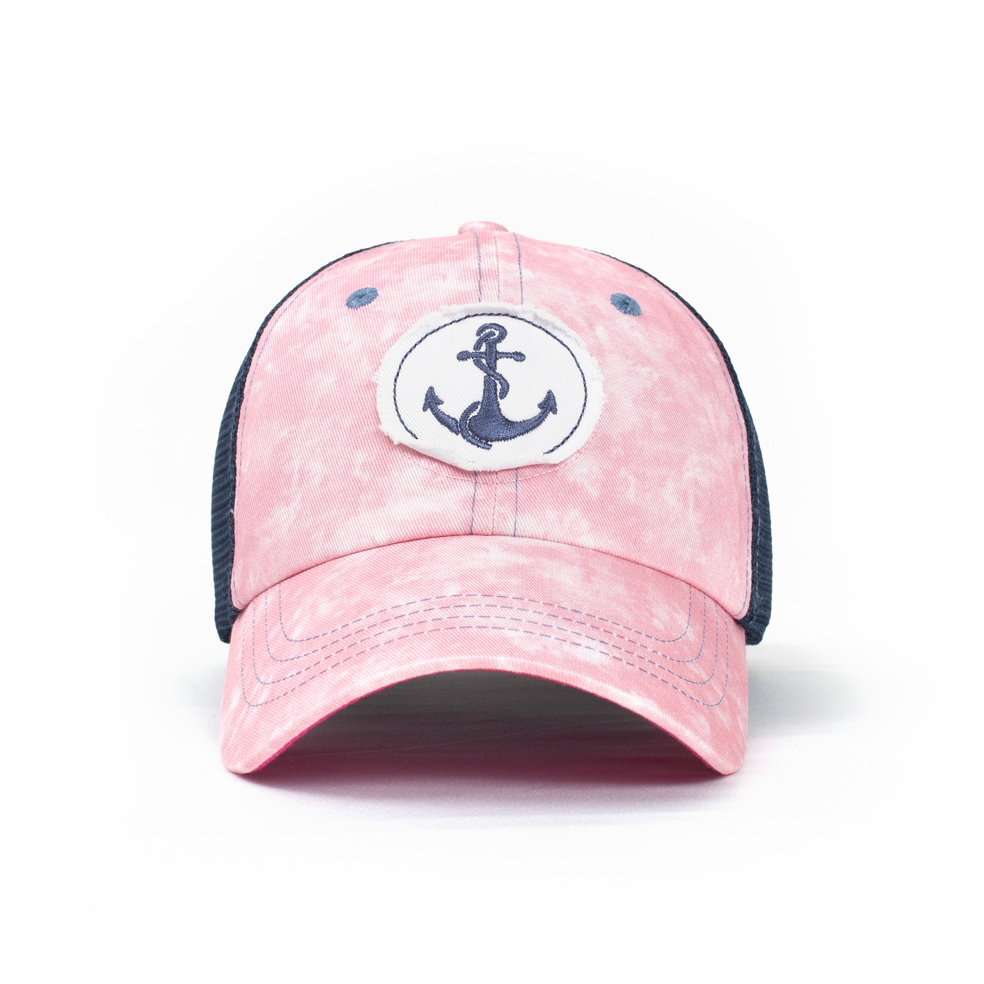 Women’s Hats, Women’s Trucker Hats, Trucker Hats, Hats, Adjustable Hats, Everyday Use, Comfortable, Nautical, Anchor, Matey, Pattern